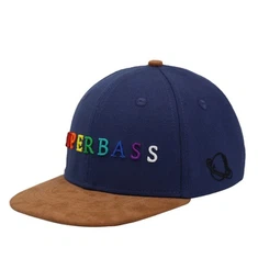 Dziecięca czapka typu snapback z haftowanym logo